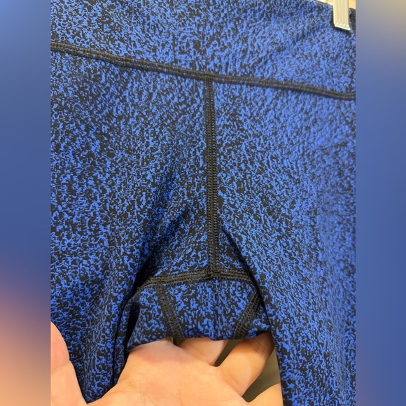 Lululemon On Track Tight Circuit Cerulean Blue Black / Black - Picture 10 of 13